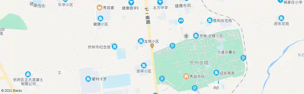 忻州忻府区卫生局_公交站地图_忻州公交_妙搜公交查询2025