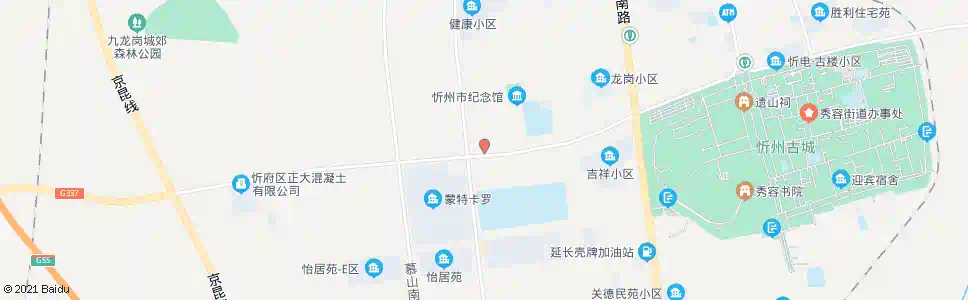 忻州忻府区公安局_公交站地图_忻州公交_妙搜公交查询2025