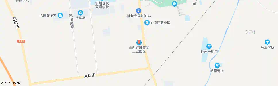 忻州红鑫淀粉厂_公交站地图_忻州公交_妙搜公交查询2025