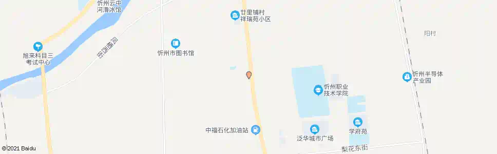 忻州二十里铺村_公交站地图_忻州公交_妙搜公交查询2025