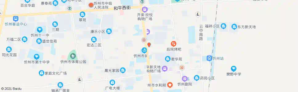 忻州粮库_公交站地图_忻州公交_妙搜公交查询2025