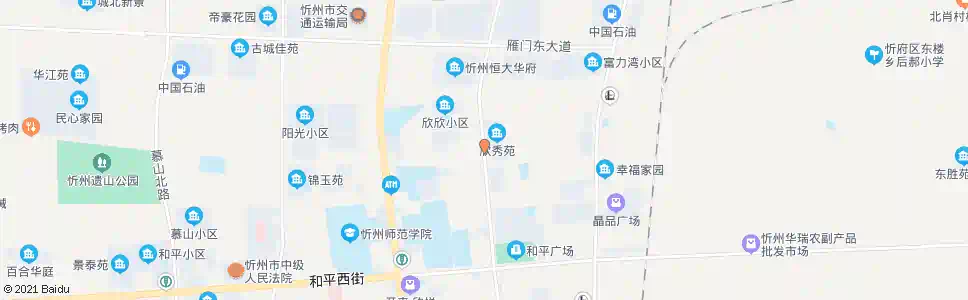 忻州团结路口_公交站地图_忻州公交_妙搜公交查询2025