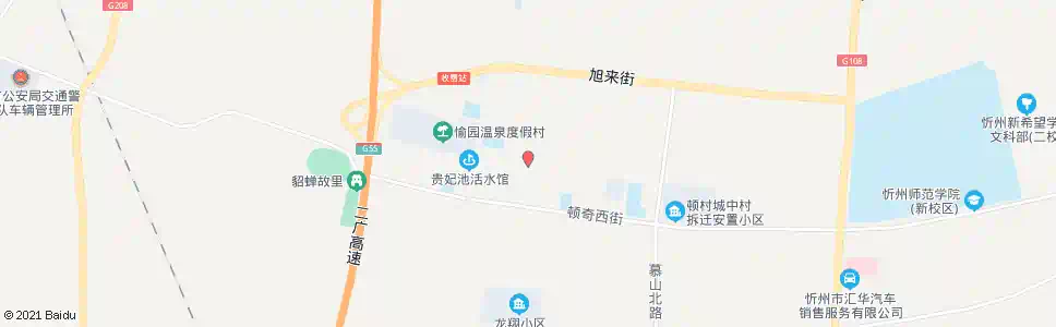 忻州党校_公交站地图_忻州公交_妙搜公交查询2025