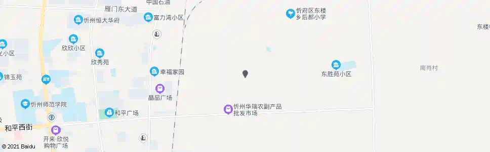 忻州前郝村_公交站地图_忻州公交_妙搜公交查询2025