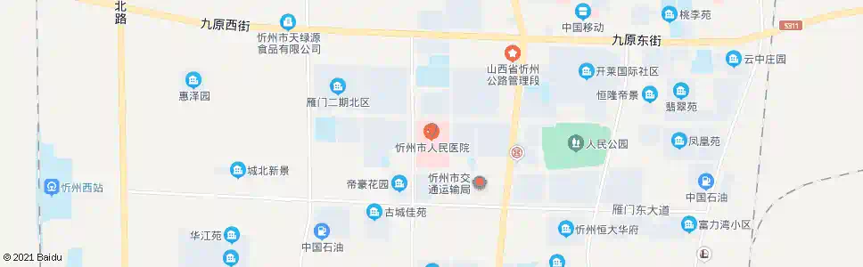 忻州男科医院_公交站地图_忻州公交_妙搜公交查询2025
