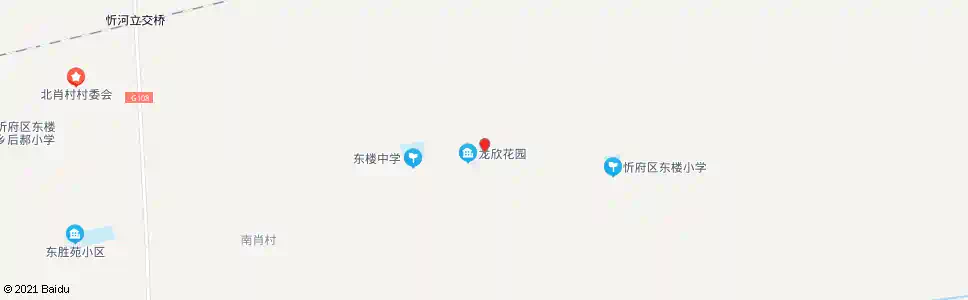 忻州东楼村_公交站地图_忻州公交_妙搜公交查询2025