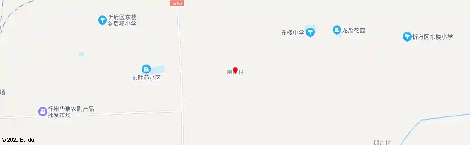 忻州南肖村_公交站地图_忻州公交_妙搜公交查询2025