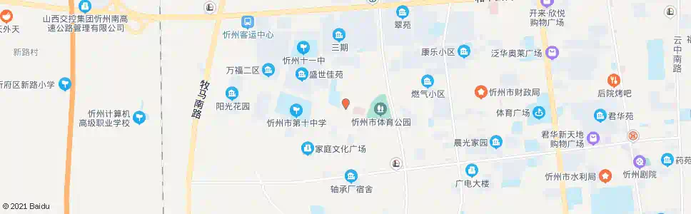 忻州铁合金厂_公交站地图_忻州公交_妙搜公交查询2025