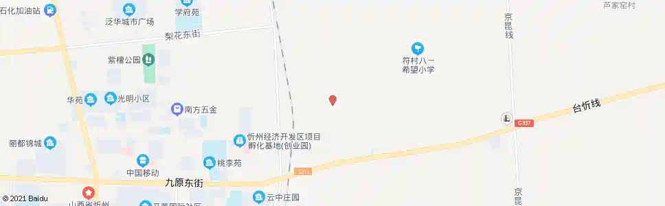 忻州西播明路_公交站地图_忻州公交_妙搜公交查询2025