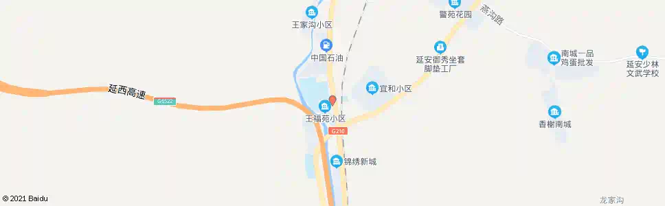 延安联运公司_公交站地图_延安公交_妙搜公交查询2025