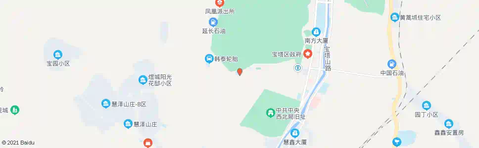 延安市场沟小学_公交站地图_延安公交_妙搜公交查询2025