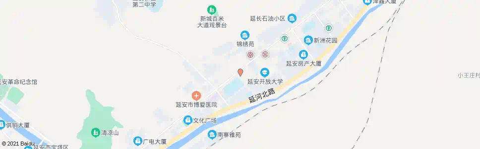 延安欧锦园_公交站地图_延安公交_妙搜公交查询2025
