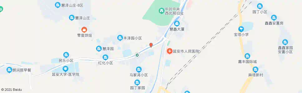 延安马家湾_公交站地图_延安公交_妙搜公交查询2025