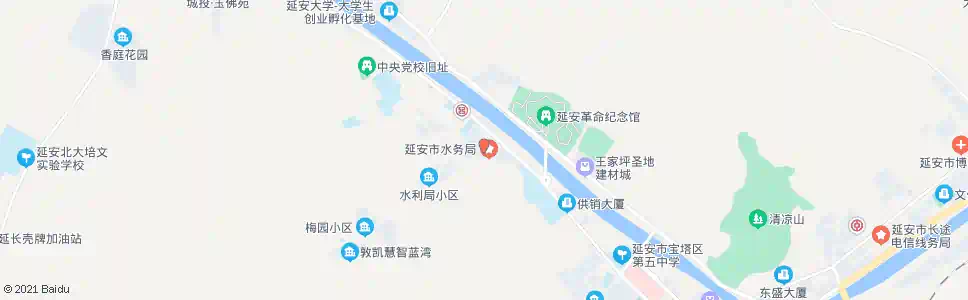 延安管理站_公交站地图_延安公交_妙搜公交查询2025