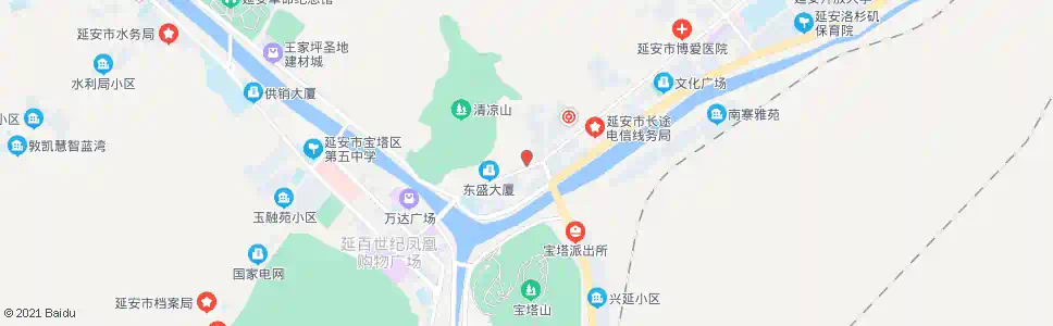 延安供电局(汽车东站)_公交站地图_延安公交_妙搜公交查询2025