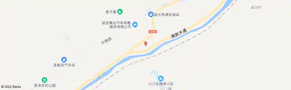 延安川口_公交站地图_延安公交_妙搜公交查询2025