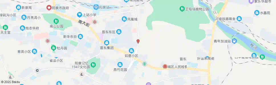 阳泉化工厂家属区_公交站地图_阳泉公交_妙搜公交查询2025