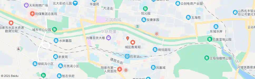 阳泉总工会(阳泉市交通运输局)_公交站地图_阳泉公交_妙搜公交查询2025