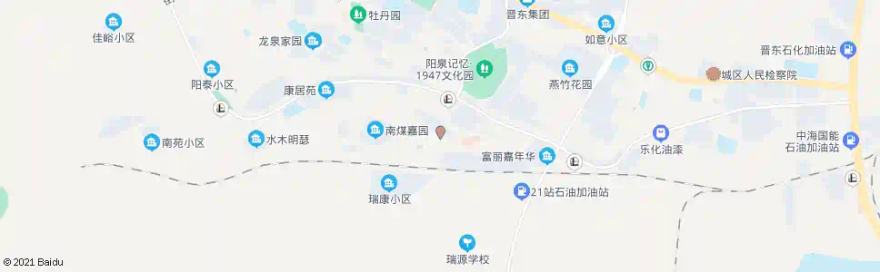 阳泉南煤集团大门口_公交站地图_阳泉公交_妙搜公交查询2025