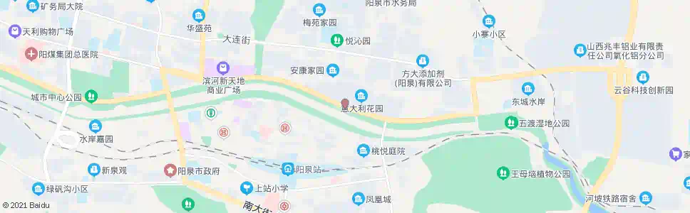 阳泉居然之家_公交站地图_阳泉公交_妙搜公交查询2025