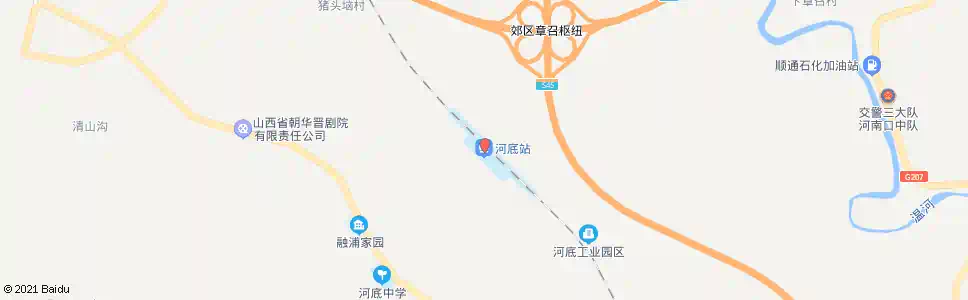 阳泉河底_公交站地图_阳泉公交_妙搜公交查询2025