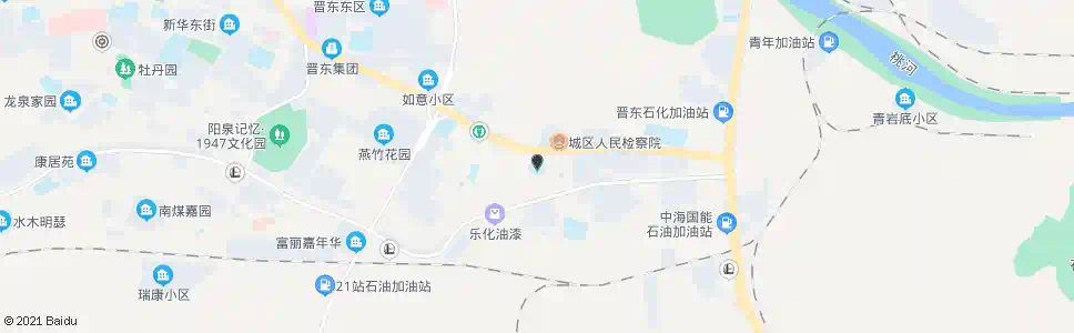 阳泉体育馆_公交站地图_阳泉公交_妙搜公交查询2025