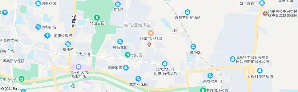 阳泉中心血站_公交站地图_阳泉公交_妙搜公交查询2025