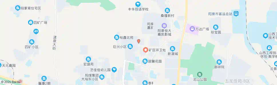 阳泉五组团_公交站地图_阳泉公交_妙搜公交查询2025