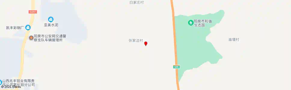 阳泉张家洼_公交站地图_阳泉公交_妙搜公交查询2025