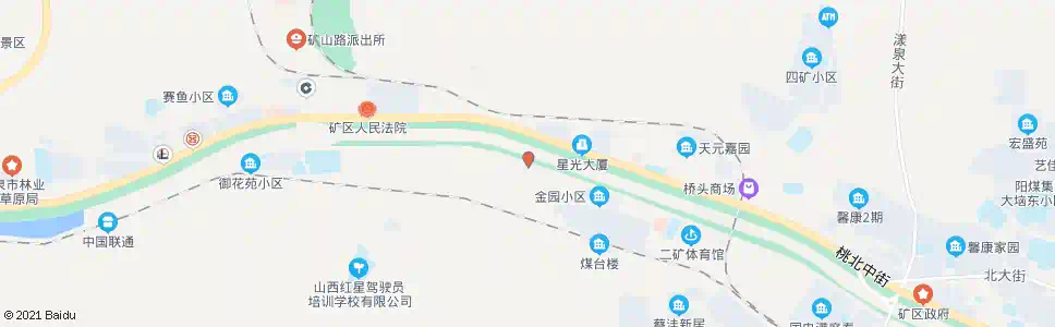 阳泉虎尾沟桥南_公交站地图_阳泉公交_妙搜公交查询2025