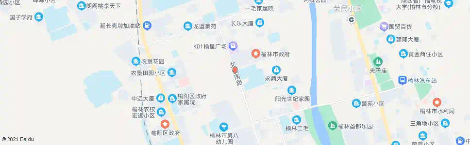 榆林青山路_公交站地图_榆林公交_妙搜公交查询2025