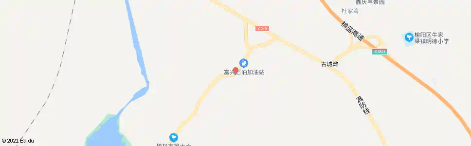 榆林头道河则_公交站地图_榆林公交_妙搜公交查询2025