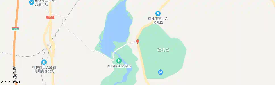 榆林红石峡水库_公交站地图_榆林公交_妙搜公交查询2025