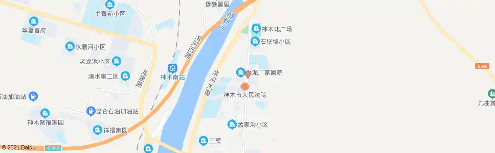榆林榆林六中_公交站地图_榆林公交_妙搜公交查询2025