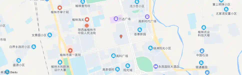 榆林榆林市委_公交站地图_榆林公交_妙搜公交查询2025