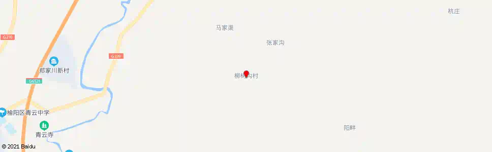 榆林柳树沟_公交站地图_榆林公交_妙搜公交查询2025