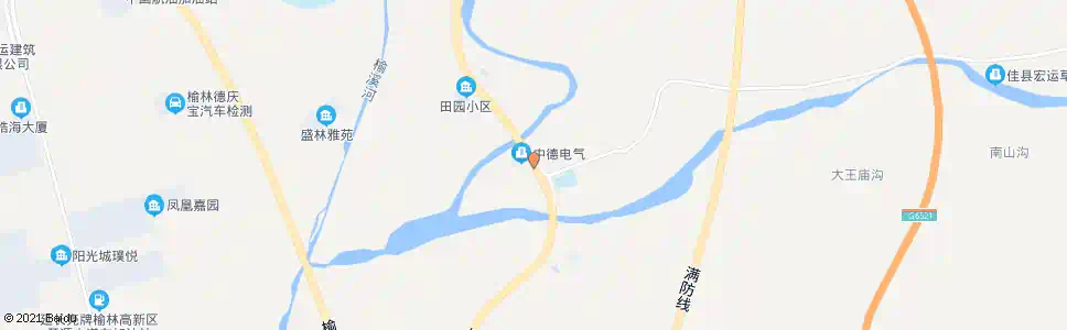 榆林三岔湾_公交站地图_榆林公交_妙搜公交查询2025