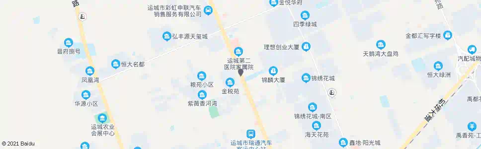 运城北城初中_公交站地图_运城公交_妙搜公交查询2025