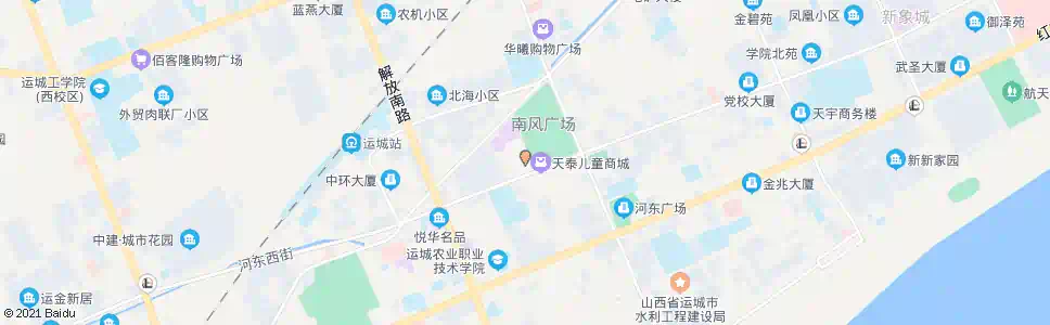 运城今日国际商城_公交站地图_运城公交_妙搜公交查询2025