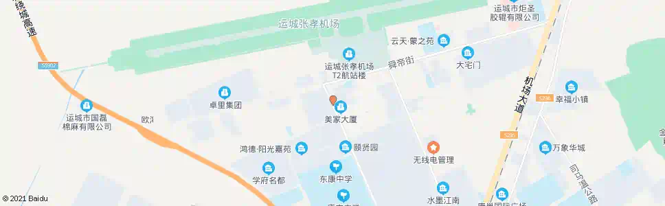运城名人港湾_公交站地图_运城公交_妙搜公交查询2025