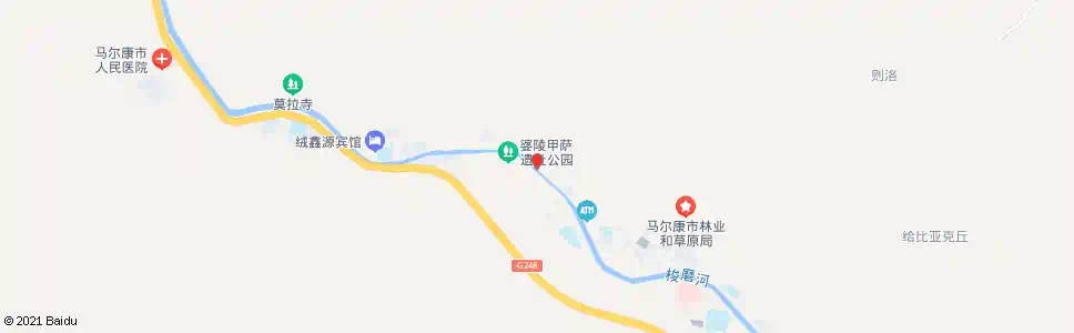 阿坝高原影城_公交站地图_阿坝公交_妙搜公交查询2025