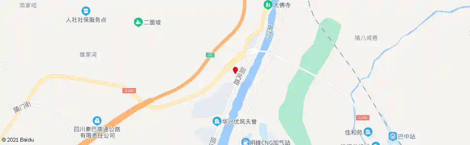 巴中桑林子路口_公交站地图_巴中公交_妙搜公交查询2025