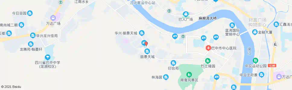 巴中六小_公交站地图_巴中公交_妙搜公交查询2025