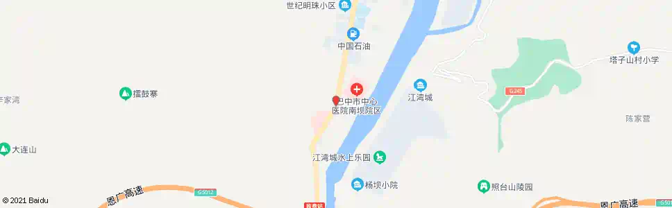 巴中污水处理厂_公交站地图_巴中公交_妙搜公交查询2025