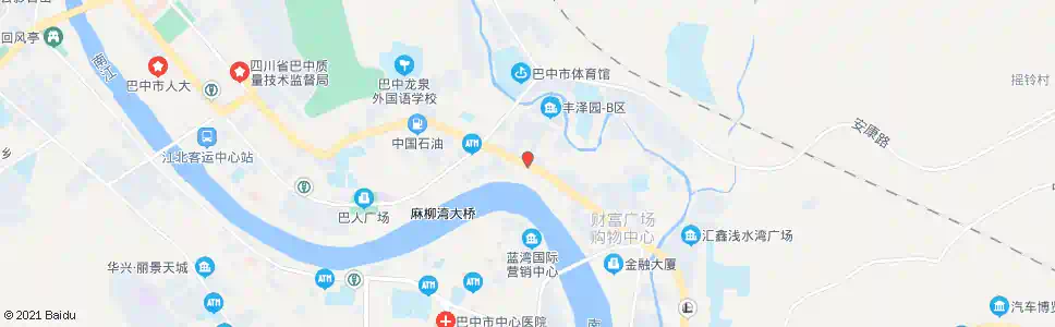 巴中信合大厦_公交站地图_巴中公交_妙搜公交查询2025