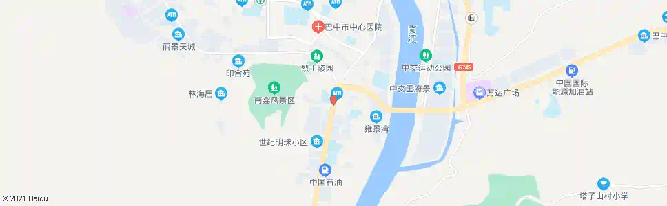 巴中六中_公交站地图_巴中公交_妙搜公交查询2025