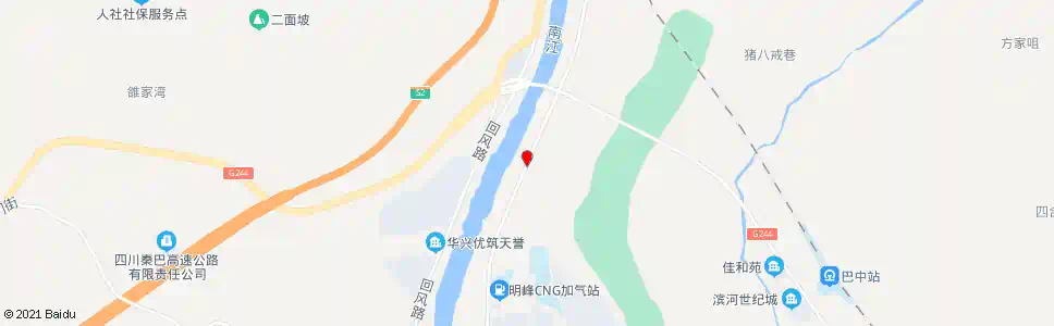 巴中佛江路_公交站地图_巴中公交_妙搜公交查询2025