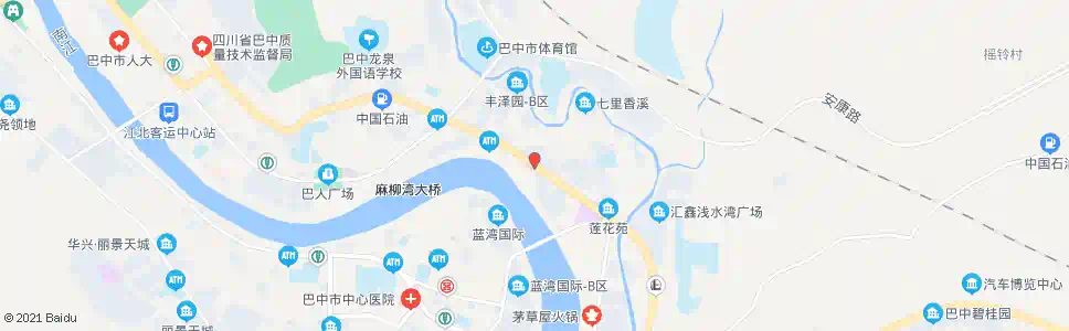 巴中莲华小区_公交站地图_巴中公交_妙搜公交查询2025