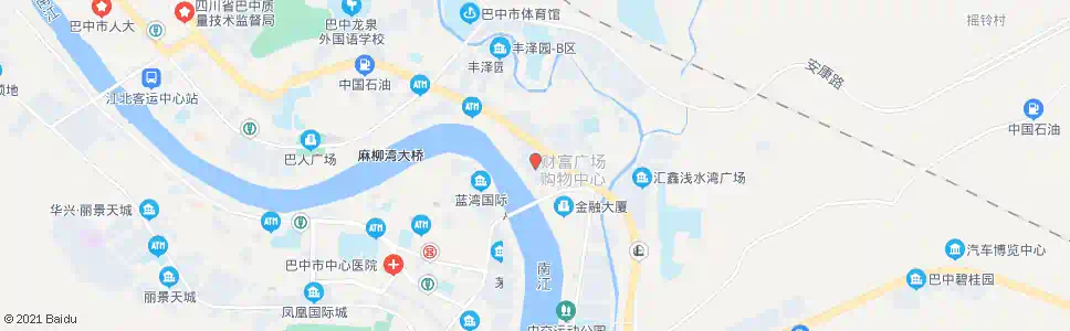 巴中天通名城_公交站地图_巴中公交_妙搜公交查询2025