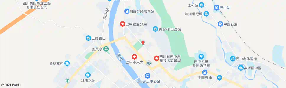 巴中丝厂_公交站地图_巴中公交_妙搜公交查询2025